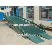 12T Loading yard ramp,container ramp for forklift